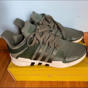 Olive green adidas size 7